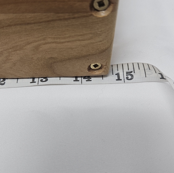 Chesapeake Bay Nautical 3D Wood drink caddy NEW - Picture 3 of 5